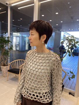 エクリジユウガオカ(equri Jiyugaoka) 【自由が丘】ピクシーショート/30代40代50代/メンズライク