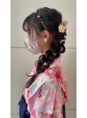 【イベントヘアアレンジ(成人式や卒業式に☆)】