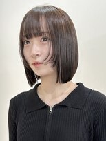 サクラ オモテサンドウ(SAKURA) 切りっぱなしボブ×フェイスレイヤー　表参道美容院
