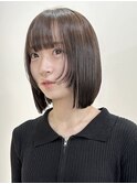 切りっぱなしボブ×フェイスレイヤー 表参道美容院