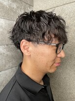 ニアウ 伊勢崎連取店(Niau)&nbsp;メンズマッシュツイストスパイラルパーマ