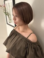 ワッツユアヘアストーリー(What’s your hair story)&nbsp;レイヤーボブ/ショートボブ/ベージュカラー/ブリーチありカラー