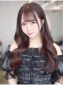 ★10代20代30代美髪韓国ヘアくびれワンホンヘア波巻きレイヤー