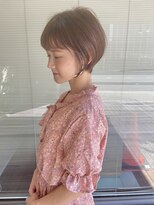 ヘアー アンド ビューティー リル(rille) ショートボブ【石附】