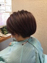 オッジヘアー(Oggi Hair) 2ブロックショートボブ　12月