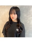 プルエクステ10代20代黒髪ロング名古屋美容室