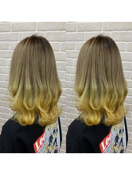 アボックス(abox) イエローグラデーションカラー