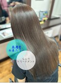 うる艶♪水素カラー×シルクトリートメント　アッシュベージュ2
