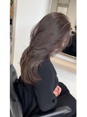 レイヤーカット&艶髪ラベンダーグレージュ