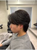 メンズカット×フェザーパーマ（名古屋/栄/メンズ）