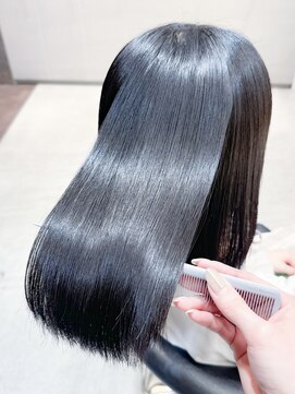 ロンド ロワール 門前仲町(Lond Loire) ボブショートボブ縮毛矯正ベージュグレージュ門前仲町