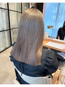 ヘアーエスクールステラ(hair S.COEUR stella) ロブ/アッシュベージュ