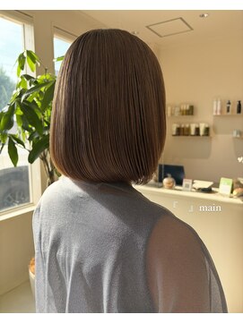 メイン(『　　』main) ハニーベージュ