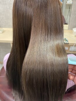 オーヌーヴェル(Eau Nouvelle)の写真/【大通】ブリーチ毛等のヘアケアにも特化◎ダメージや髪質に関すお悩みに真摯に向き合い、最大限の艶感を★