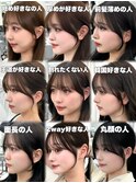 前髪顔まわり韓国ヘアレイヤーカットサイドバンク2wayバンク韓国