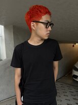 メロウ(MELLOW)&nbsp;ネオンオレンジ/ブリーチカラー/デザインカラー/オレンジカラー