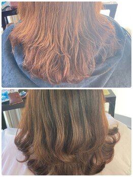 キレイ髪専門店 スピア(SPEAR)の写真/【オーガニックで髪質改善】頭皮に優しいので、繰り返しのカラーもダメージレスに叶う♪