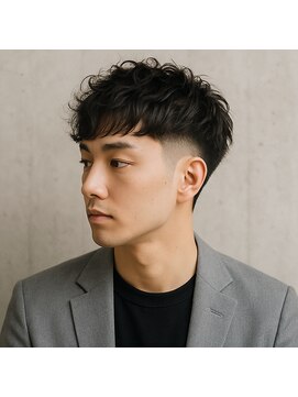 スープレックス ヘアーデザイン(SOUPREX HAIR DESIGN) 大人ツーブロックフェードパーマ　20代 30代 40代 50代 60代