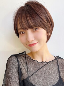 セイドット オモテサンドウ(Say. omotesando) Say.ショートレイヤーショートローズブラウンヘーゼルグレージュ