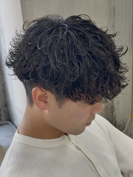 エデアンホンテン メンズサロン(EDEAN 本店 （旧：EDEAN 上通）) シャドウパーマ ルーズパーマ 波巻きパーマ 熊本メンズパーマ