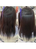 髪質改善ストレート