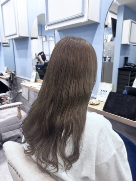 アンフィ 神奈川新町(Anphi) ゆるまきパーマ×オリーブグレージュ