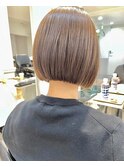 大人可愛い20代30代40代前下がりショートボブ【GRAFF鎌倉】