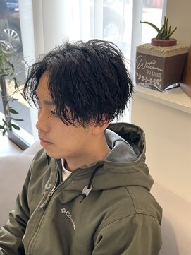 リベイル(LIVEIL) メンズ　スパイラルパーマ