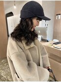 【 Clap】大人可愛い/帽子にも似合うパーマ