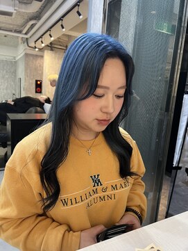 タイドヘアー(tide hair) フェイスフレーミング×ルーツカラー