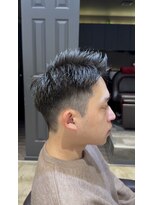 リゴ ヘアー(RIGO hair)&nbsp;アップバングショート×フェード刈り上げ