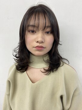 パージュ 代々木公園(Page) ミディアム×レイジーカール