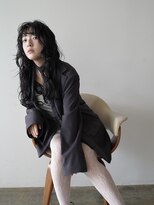 フィット ヒュー 千葉(fit hue) ミルクティーブロンド/ダークブルー/デジタルパーマ/千葉駅