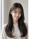 20/30/40代にオススメ 大人カワイ/大人ストレートレイヤー