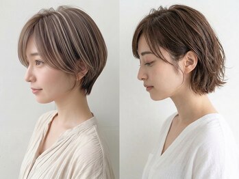 ブロッサム 東武練馬店(Blossom)の写真/大人女性に人気！透明感を引き出すグレイカラーで自然で目立たない仕上がり◎