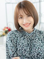 トレース 浦和(trace)&nbsp;浦和/髪質改善/シースルーバング×前下がり美髪ワンカールボブi