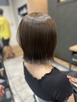 マウ(mau)&nbsp;ヘーゼルベージュ　くびれボブ　ボブ