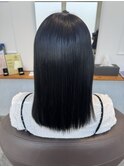 【暗い髪でもおしゃれに☆】大人モードブルーブラック