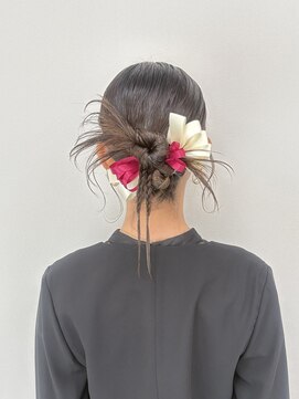 ムーア(MUA) ヘアセット×結婚式アレンジ
