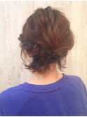 大人かわいい、ボブダウンアレンジ