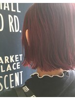 エース (ACE)&nbsp;ACE LAラベンダーローズレッド外ハネスタイリング