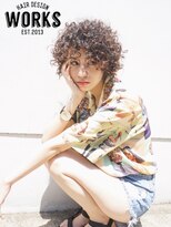 ワークス ヘアデザイン(WORKS HAIR DESIGN)&nbsp;カーリーバングススパイラルパーマ