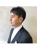 刈り上げ メンズショート ツーブロック