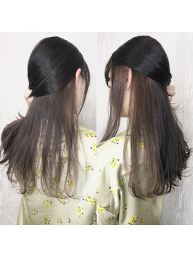 ラッズプラスエイチ(Lads+h) 【Lads+h 】シアーカラーラベンダーグレー