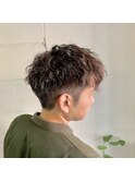 ツーブロック刈り上げパーマ☆