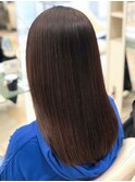 美髪ストレート×モテベージュ