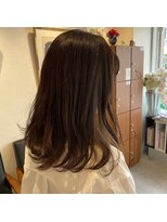 アルマヘアー(Alma hair by murasaki)&nbsp;◎艶重視のオイルカラーでナチュラルベージュに◎