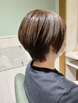 ネオリーブカフ 鶴ヶ峰店(Neolive caff) ２０代３０代４０代人気　王道ショートスタイル