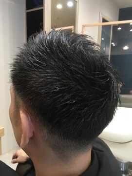 ヘアサロンアンドヘアメイクディー(hair salon hair make D) 眉毛♯ツーブロック♯ベリーショート♯フェード♯大人♯ビジネス