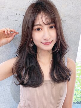 リコ キチジョウジ(RIKO kichijoji) 顔周りおくれげシースルー前髪韓国風ヘアヨシンモリ